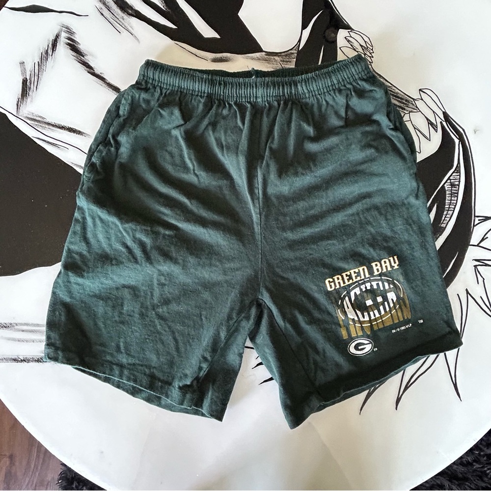 1993 Green Bay packer shorts